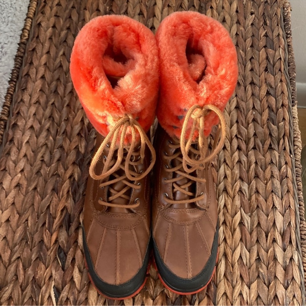 Ralph Lauren Winter/ Snow Boots Fur - Picture 2 of 4